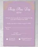 Beautiful Gold Leaves Foil Wedding Invitation