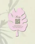 Green Serenity Unique Style Wedding Invitations 4