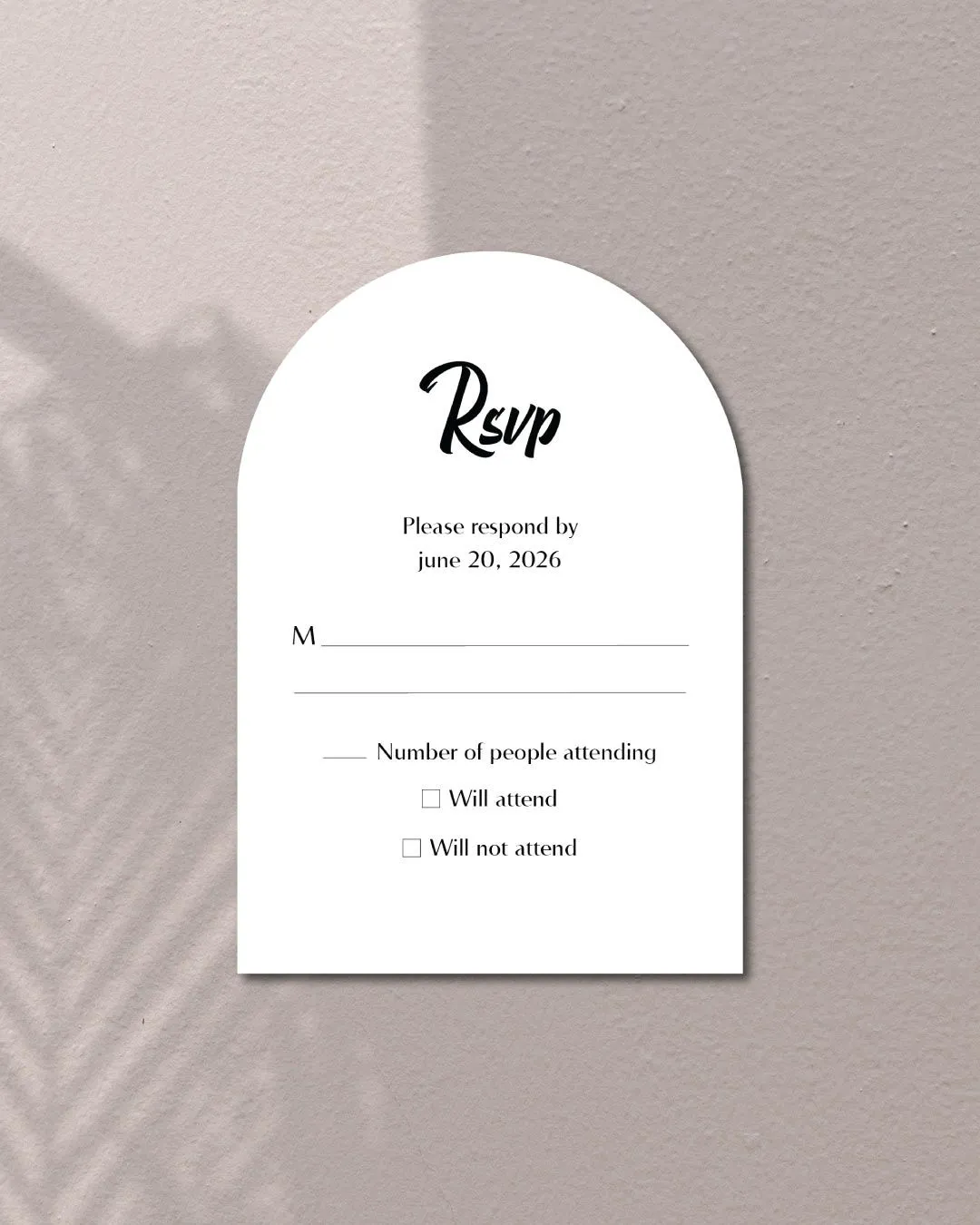 Floral Harmony Unique Style Wedding Invitations 4