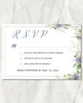 Branches ArrangementAcrylic Wedding Invitation