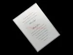 Silver Border Elegance