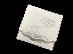 K5618 [I-11] Roseate Reverie Hearts Wedding Invitation