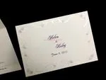 K5618 [I-11] Roseate Reverie Hearts Wedding Invitation