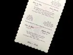 K5618 [I-11] Roseate Reverie Hearts Wedding Invitation