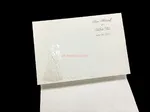 K631 [I-10] Enchanted Fairytale Bride & Groom Wedding Invitation