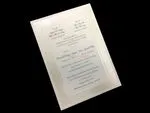 K8081 [I-11] Blossoms of Devotion Hearts Wedding Invitation
