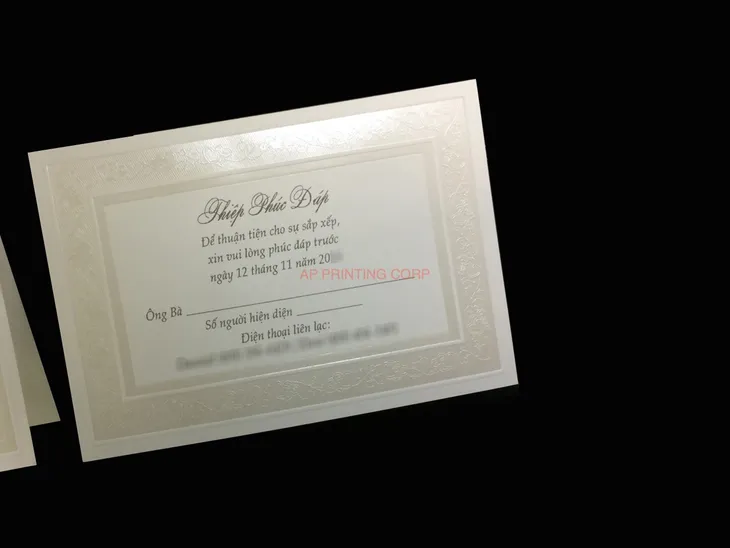 K8081 [I-11] Blossoms of Devotion Hearts Wedding Invitation