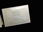 K8081 [I-11] Blossoms of Devotion Hearts Wedding Invitation