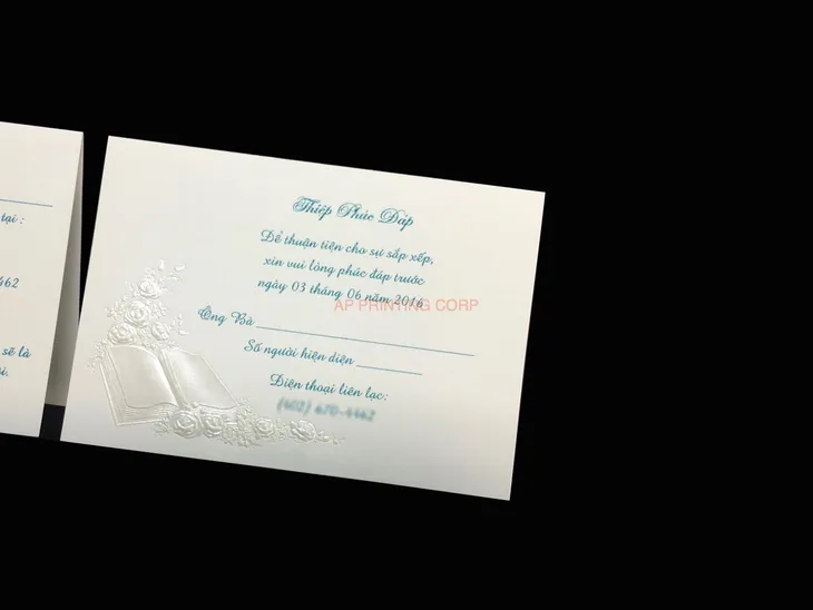 K9659 [I-11] Soulful Blooms Flowers Wedding Invitation