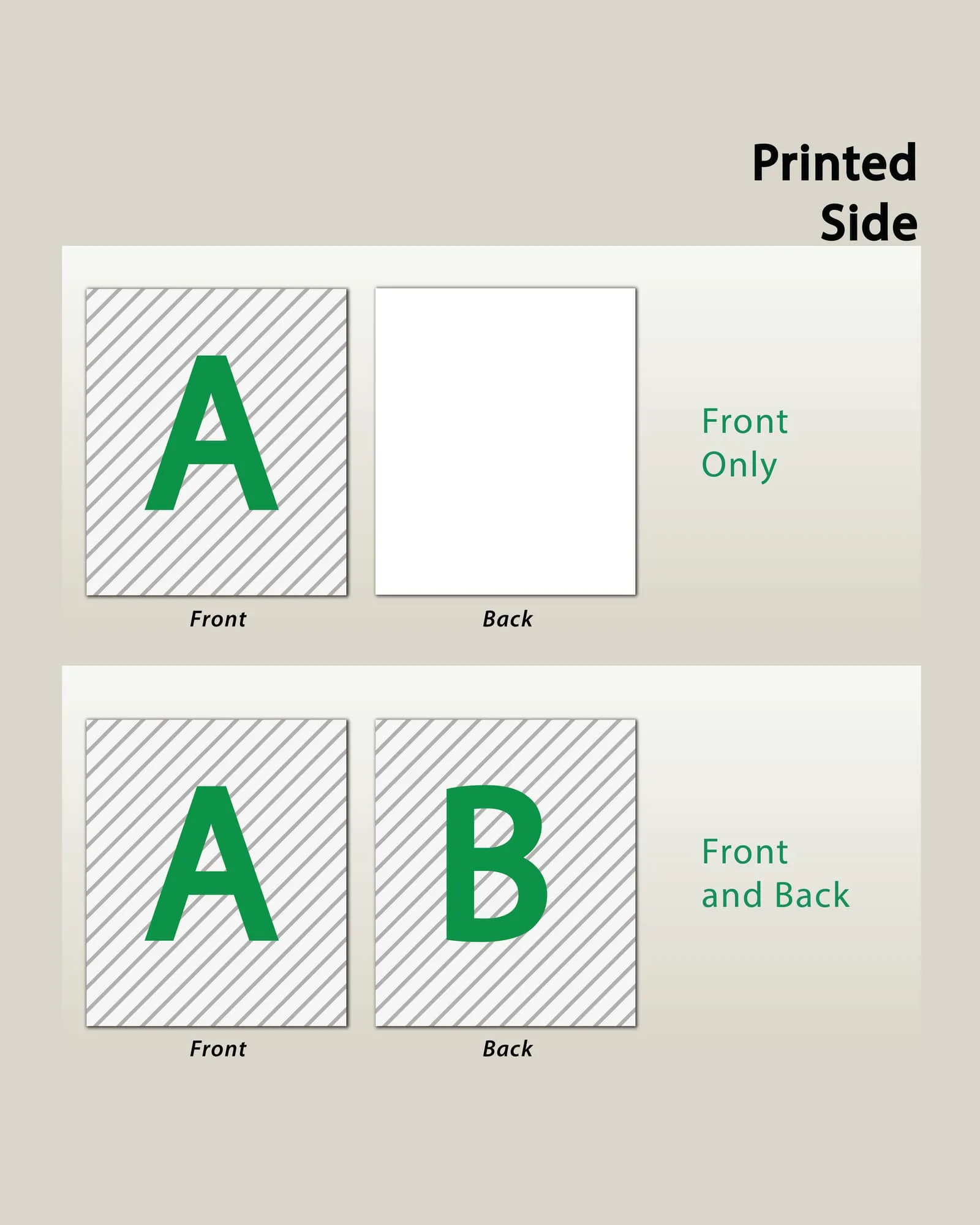 Invoice Printed Side