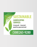Landscaping Car Magnet