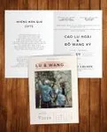 Cute Calendar Invitation Half Fold Vietnamese & English Wedding Invitation
