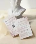 Beautiful Boho Simple Flat 5x7 Wedding Invitation 2