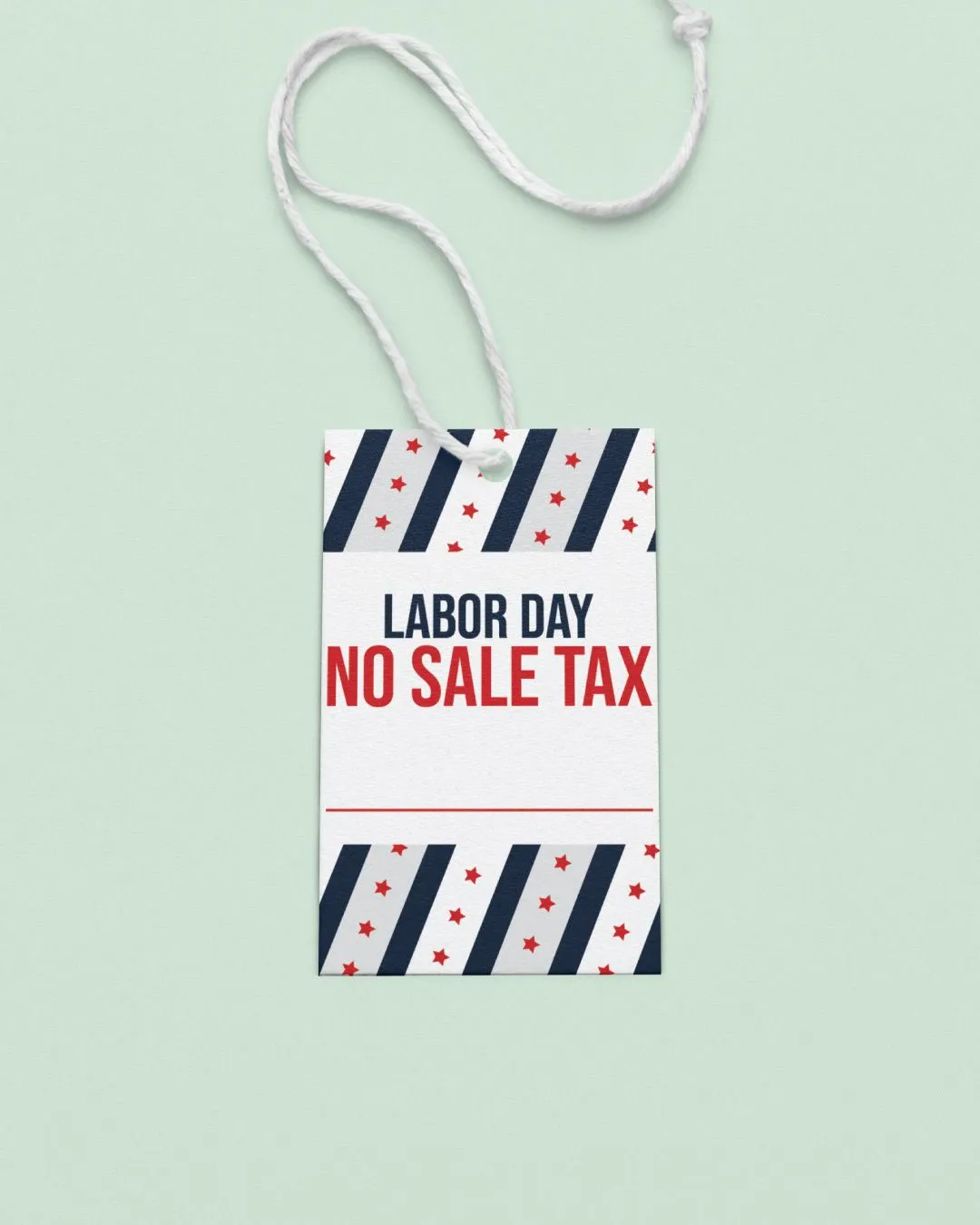 Labor Day Striking Hang Tags 1