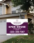 Berkshire Deep Purple Yard Sign