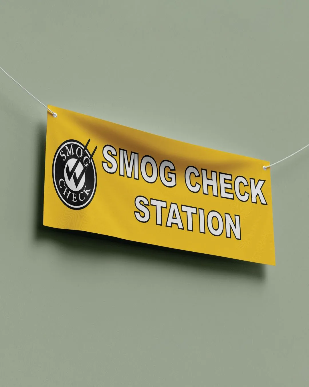 Bright Yellow Banners
