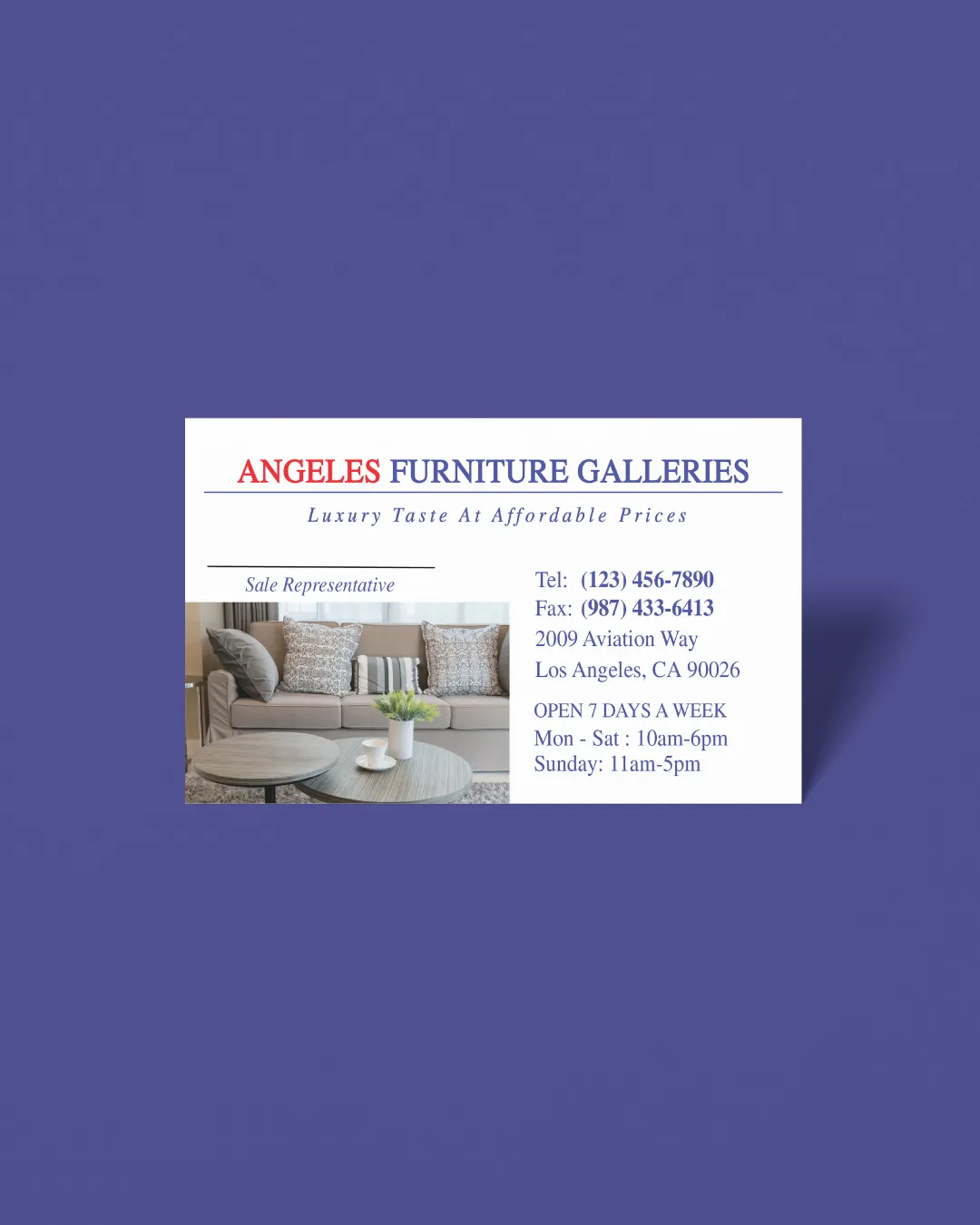 Subtle Design Standard Business Cards 1
