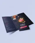 Korean Blue To-Go Menus
