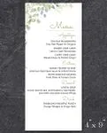 Authentic Flavors Wedding Menu Cards