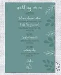 Minimalist Natural Elegance Menu Cards