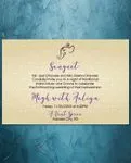 Simple Elephant Indu Indian Wedding Invitation