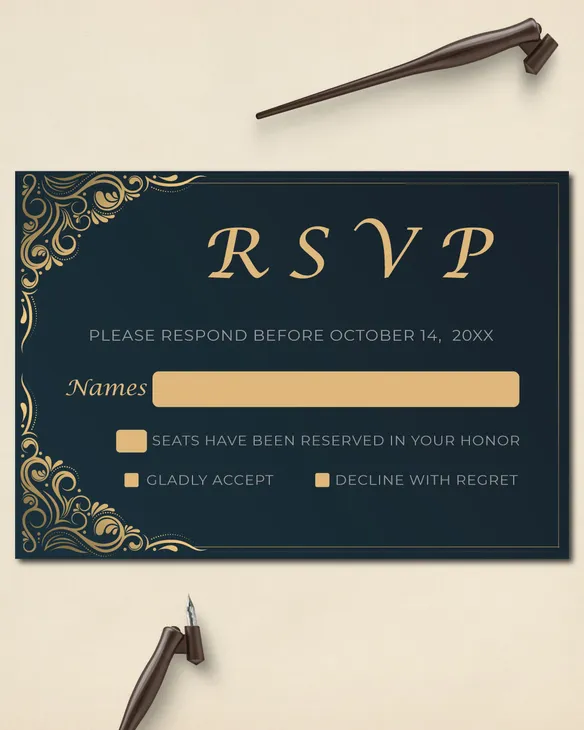 Luxury Indian Frames Simple Flat 5x7 Wedding Invitation