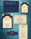 Simple Elephant Indu Indian Wedding Invitation