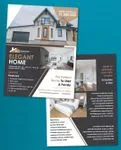 Simple Gray with Beige Flyer