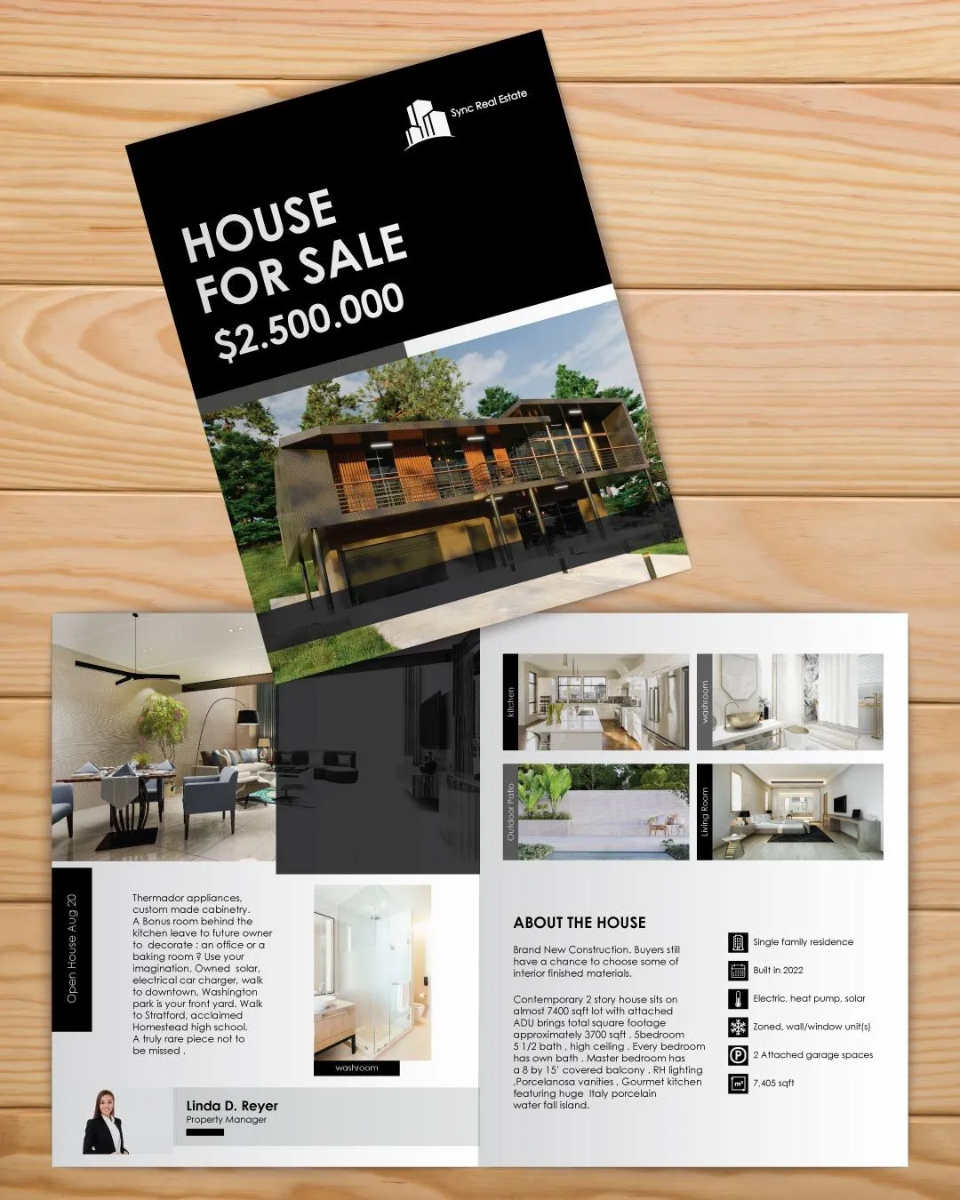 Modern Black Flyer