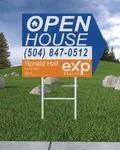 Exp Realty Soft Colors Arrow Shape Sign