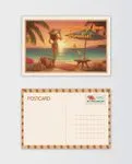 Illustrated Postcards