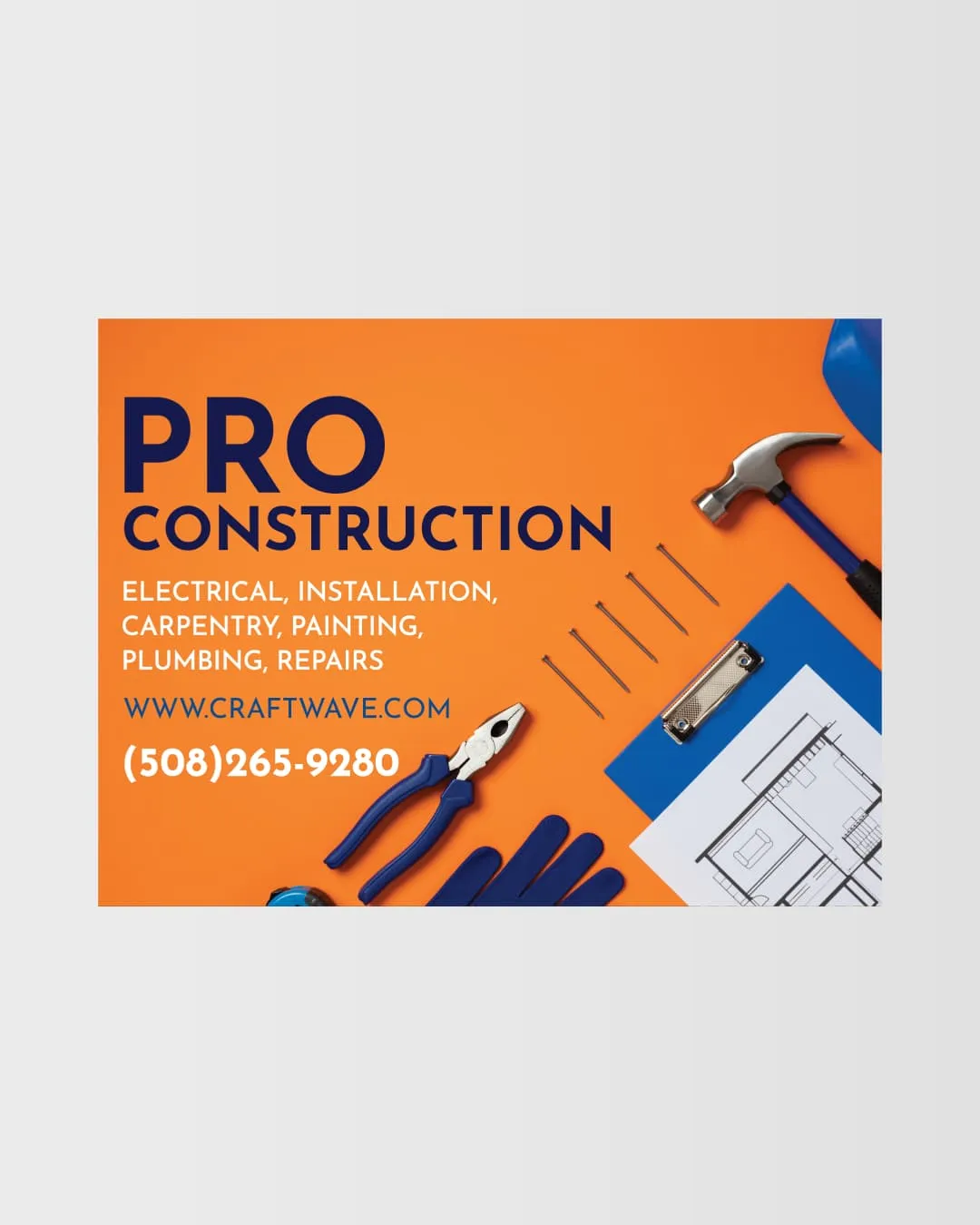 Construction & Repair Car Magnet