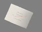 Sophisticated Edges Ecru [CC-22] Elegant Wedding Invitation