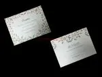 Colorful Posies Flowers [CC-45] Elegant Wedding Invitation