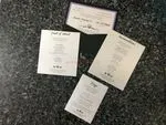 SLIDER-66-NMM Black, Amethyst, Silk Pocket & Folder Invitation
