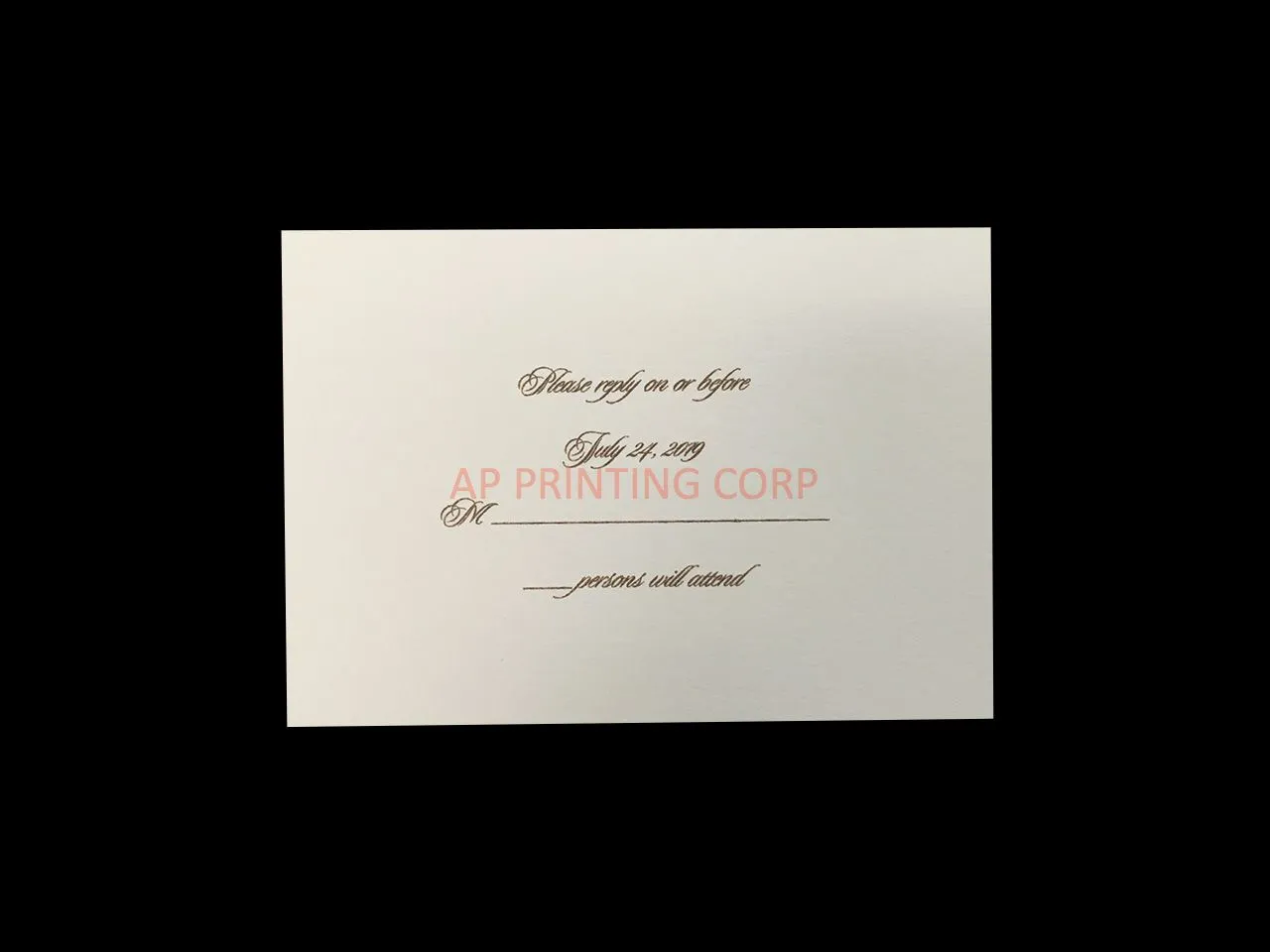 Traditional Grace [CC-02] Pocket & Folder Invitatio