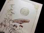 DR1-TV-V [V-L-02] Opulent Bliss Bride & Groom Wedding Invitation