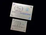 DR8-TBC-RF [V-L-02] Enchanted Affection Bride & Groom Wedding Invitation