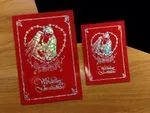 DR9-DB-RF [V-L-02] Sophisticated Love Bride & Groom Wedding Invitation