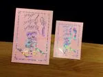 DRCM-RPD2-RF [V-L-02] Rose Petal Harmony Bride & Groom Wedding Invitation