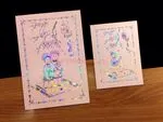 DRCM-RPL2-RF [V-L-02] Floral Reverie Bride & Groom Wedding Invitation