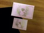 RP1-HT-V [V-L-01] Heart of the Dragon & Phoenix Wedding Invitation
