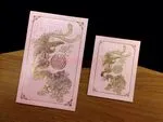RP2-HT-V-B [V-L-01] Celestial Dragons & Phoenix Wedding Invitation
