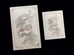 RP2-TBC-S-B [V-L-02] Divine Union Dragon & Phoenix Wedding Invitation