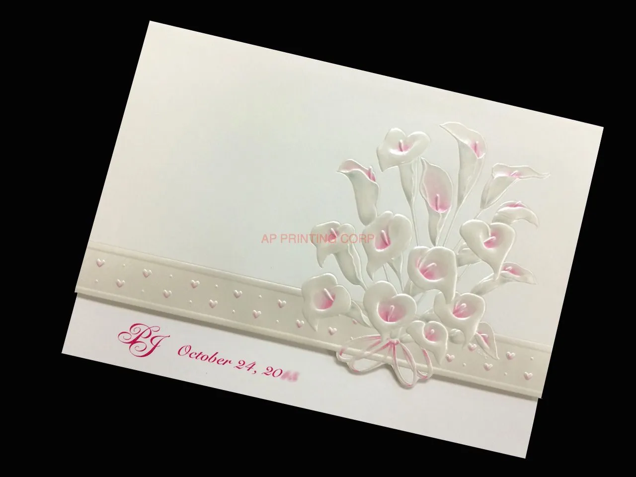K8781 [I-11] Celebration in Flowers Wedding Invitation