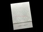 Deco Art [CC-55] Romantic Petal Cascade Flowers Wedding Invitation