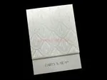 Deco Art [CC-55] Romantic Petal Cascade Flowers Wedding Invitation