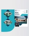quamarine Ocean Presentation Folders