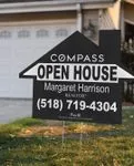 COMPASS House Modern Shape Sign
