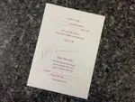 K9995 [I-10] Botanical Elegance Flowers Wedding Invitation